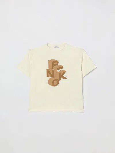 Pinko T-shirt Kids  In Neutral