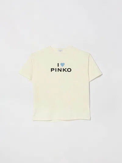 Pinko T-shirt Kids In White