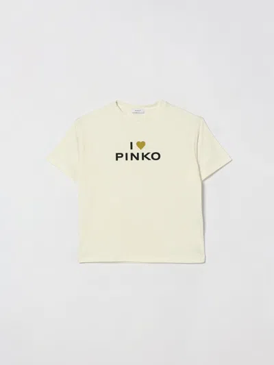 Pinko T-shirt Kids In White