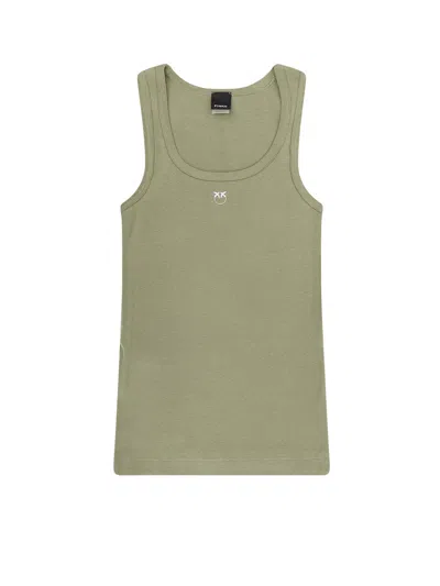 Pinko T-shirts And Polos Green In Red