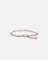 Pinko Tubular Leather Belt With Gold Metal Nuggets In Marrone Leone- Brushed Gold