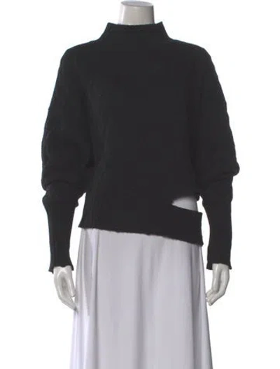 Pre-owned Pinko Turtleneck Sweater In Gray