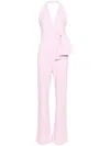 Pinko Extradry Jumpsuit In Pink & Purple