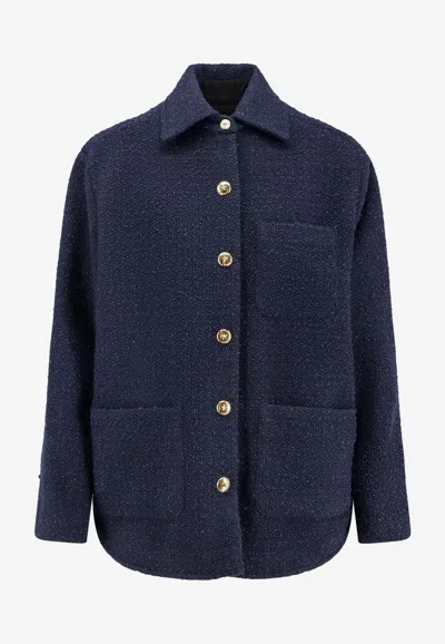 PINKO TWEED BUTTONED JACKET