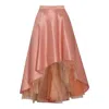 Pinko Barbagianni Pleated Maxi Wrap Skirt In Pink