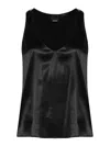 Pinko Top Scollo A U In Black