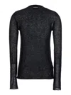 Pinko Pico Maglia Ultrafine Wool In Black