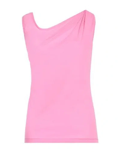 Pinko Uniqueness Woman T-shirt Pink Size Xs Cotton