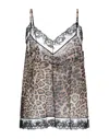 Pinko Uniqueness Tops In Camel