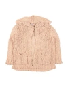 Pinko Up Toddler Girl Cardigan Sand Size 6 Cotton, Polyamide In Beige