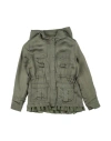 Pinko Up Toddler Girl Jacket Military Green Size 6 Viscose In Green