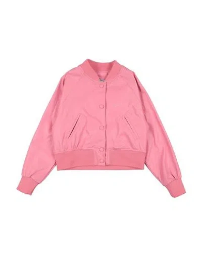 Pinko Up Babies'  Toddler Girl Jacket Pink Size 7 Polyurethane, Viscose