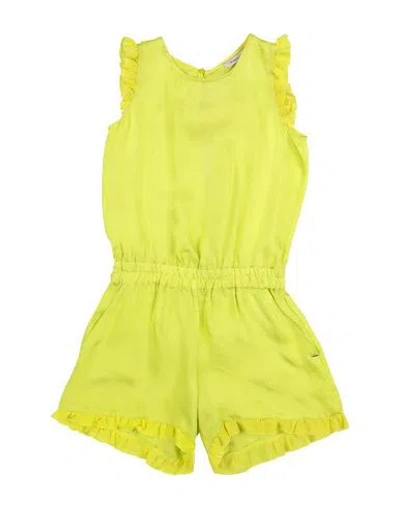 Pinko Up Babies'  Toddler Girl Overalls Acid Green Size 6 Viscose, Polyester