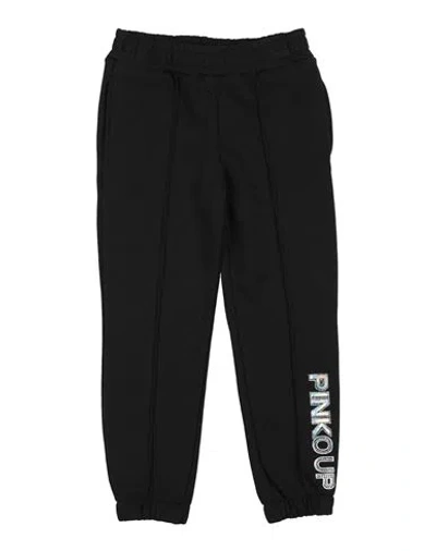 Pinko Up Toddler Girl Pants Black Size 7 Cotton In Black