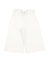 Pinko Up Toddler Girl Pants Ivory Size 6 Viscose, Polyamide, Elastane In White