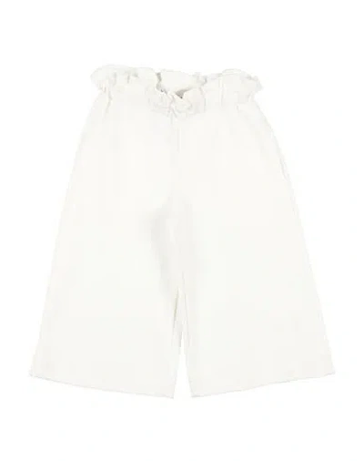 Pinko Up Babies'  Toddler Girl Pants Ivory Size 6 Viscose, Polyamide, Elastane In White