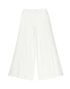 Pinko Up Toddler Girl Pants White Size 6 Cotton In White