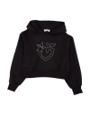 Pinko Up Toddler Girl Sweatshirt Black Size 6 Cotton, Elastane In Black