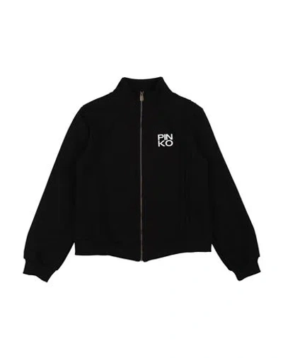 Pinko Up Babies'  Toddler Girl Sweatshirt Black Size 6 Cotton, Polyester