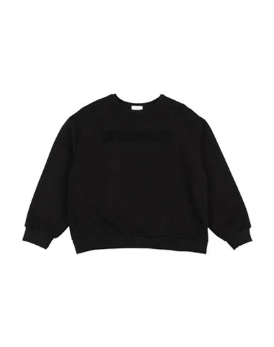 Pinko Up Babies'  Toddler Girl Sweatshirt Black Size 6 Cotton, Polyester