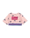 Pinko Up Toddler Girl Sweatshirt Light Pink Size 6 Cotton, Elastane In Pink