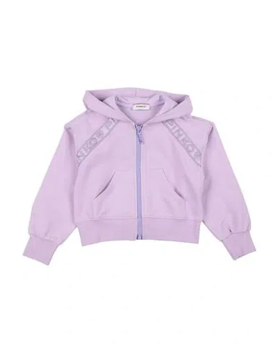 Pinko Up Babies'  Toddler Girl Sweatshirt Lilac Size 6 Cotton, Elastane In Purple