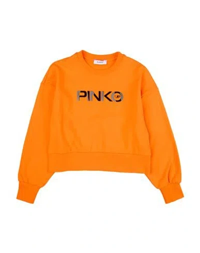 Pinko Up Babies'  Toddler Girl Sweatshirt Orange Size 6 Cotton, Elastane