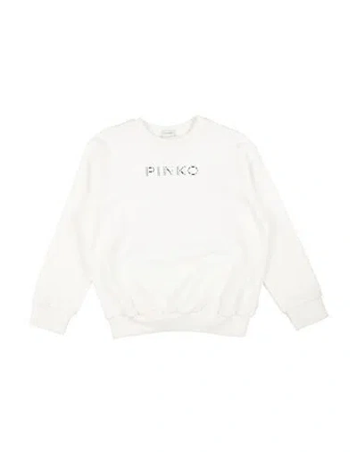 Pinko Up Babies'  Toddler Girl Sweatshirt White Size 6 Cotton, Elastane
