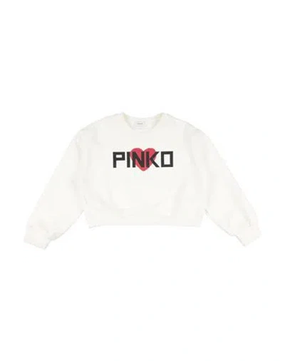 Pinko Up Babies'  Toddler Girl Sweatshirt White Size 6 Cotton, Polyester