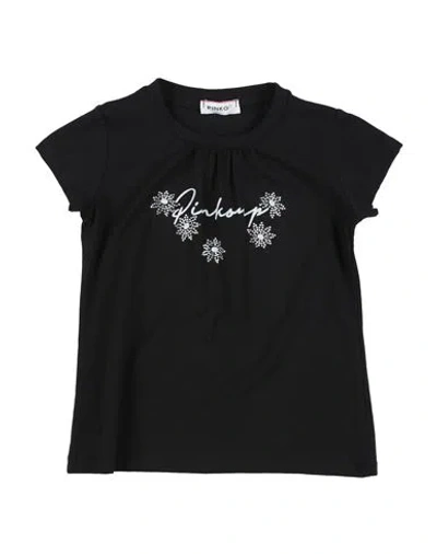 Pinko Up Babies'  Toddler Girl T-shirt Black Size 5 Cotton, Elastane