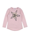 Pinko Up Toddler Girl T-shirt Blush Size 7 Cotton In Pink