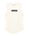 Pinko Up Toddler Girl T-shirt Ivory Size 6 Cotton, Elastane In Neutral