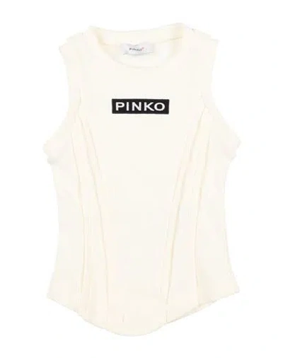 Pinko Up Babies'  Toddler Girl T-shirt Ivory Size 6 Cotton, Elastane In Neutral