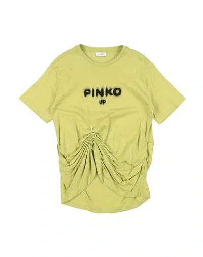 Pinko Up Babies'  Toddler Girl T-shirt Lime Green Size 6 Cotton
