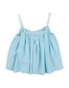 Pinko Up Babies'  Toddler Girl Top Sky Blue Size 6 Cotton