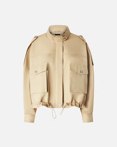 PINKO BLOUSON ESPRIT CABAN UTILITAIRE À GRANDES POCHES