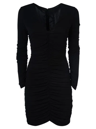Pinko Black Nylon Dress