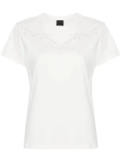 Pinko `vanilla Sky` T-shirt In White
