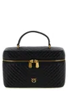 Pinko Vanity Case Classic Handbag In Black