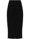 Pinko Piastrina Pencil Skirt In Black