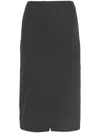 Pinko Piastrina Pencil Skirt In Grey