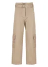 Pinko Vento Pants In Brown