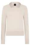 Pinko Ventotene Wool Blend Sweater In Pink