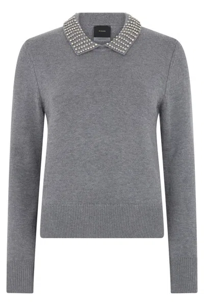 PINKO PINKO VENTOTENE WOOL BLEND SWEATER