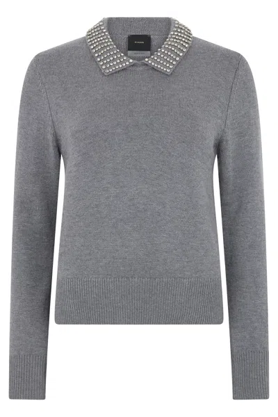PINKO VENTOTENE WOOL BLEND SWEATER