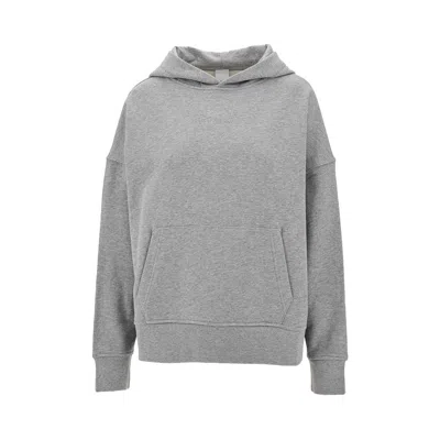 PINKO VERSIZED HOODIE WITH LOGO EMBROIDERY