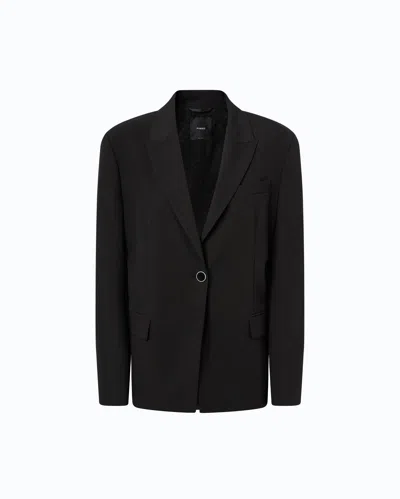 Pinko - Veste Avec Empiècement À Pois - 36 In Black
