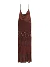 PINKO BROWN DRESSES