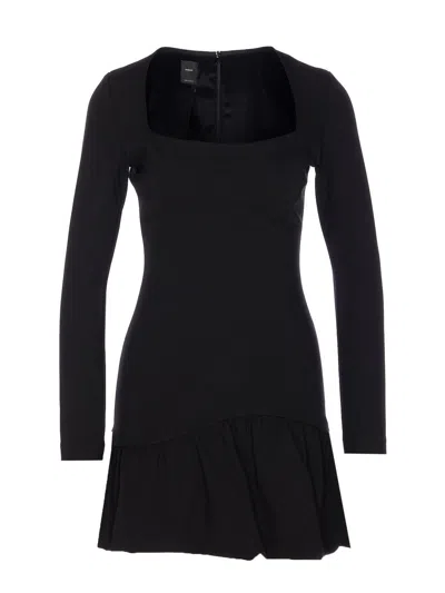 PINKO VESTIDO MIDI - NEGRO