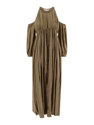 PINKO GREEN DRESS